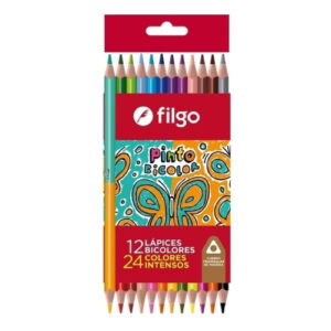 Lapices Filgo Bicolor X 12