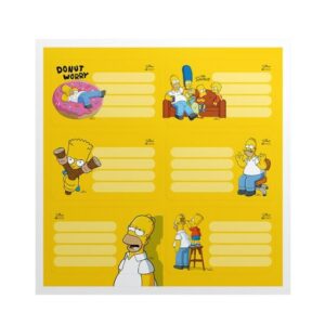 Etiquetas Mooving Simpsons