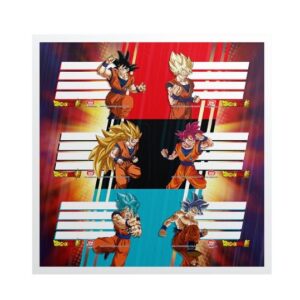 Etiqueta Mooving Dragon Ball