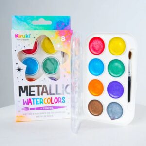 Acuarela Kiruki x8 Con Pincel