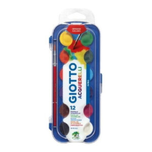 Acuarela Giotto x12+Pincel 351200