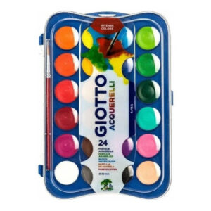 Acuarela Giotto x24+Pincel 352400