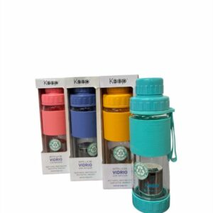 Botella Keep Vidrio 410ml C/Filt Fri/Cal9857