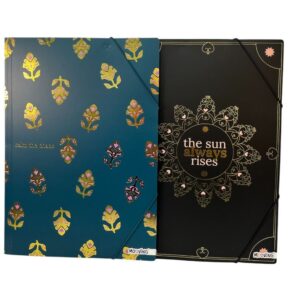 Carpeta 3 Solapas Con Elastico Mooving Boho