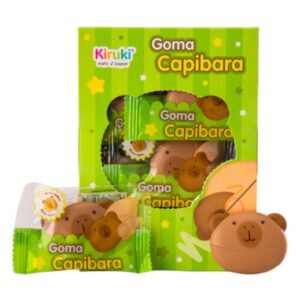Goma Kiruki Capibara Para roller borrable y lapiz