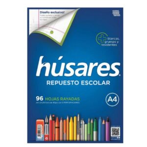 Repuesto A4 Husares x96 Hojas