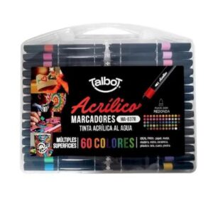 Valija marcadores acrilicos talbot