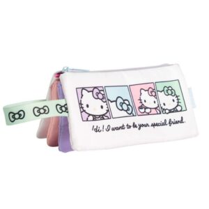 Cartuchera Mooving Cuadruple Hello Kitty