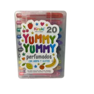 Boligrafos Kiruki Mini Rollers Tinta Gel  x20 Surtidos Perfumados 0007