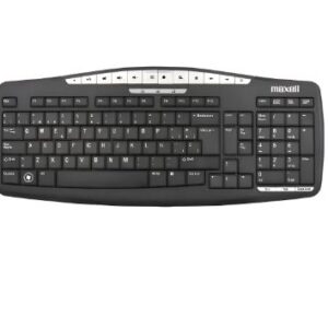 Teclado USB Maxell KB-100 Negro