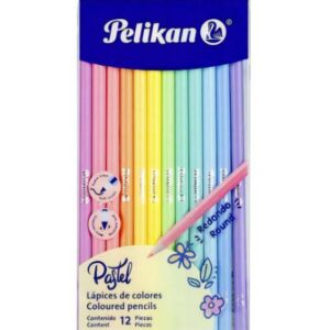 Lapices Pelikan Colores Pasteles x12