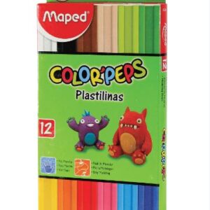 Plastilina Maped Peps x12 Surtidas