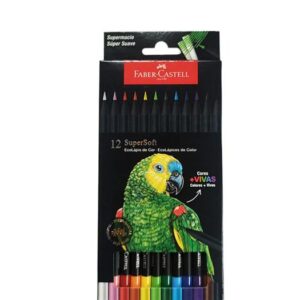 Lapices Faber Castell SuperSoft x12