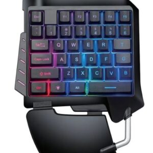 Teclado Netmak USB 1 Mano TACTICAL