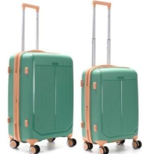 Valija Skora 20' Buenos Aires Hard Verde 4 Ruedas